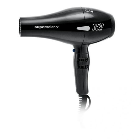 Solano Supersolano 3600 Ion Professional Hair Dryer - Black