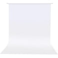 thumbnail image 1 of WWS-5x6.5 ft White Photo Backdrop Curtains, White Photography Seamless Backdrops Background for Easter, Birthday Party, Wedding, Photos, Projector (Backdrop only), 1 of 4