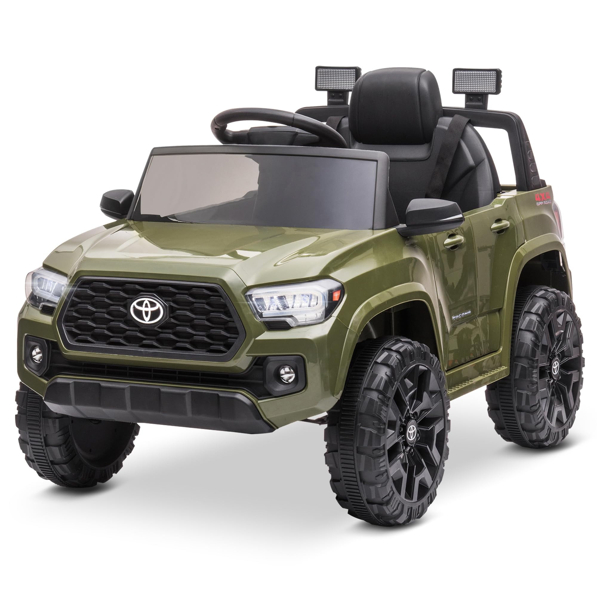 Coche eléctrico Ride on Truck Kidzone Toyota Tacoma para niños ...