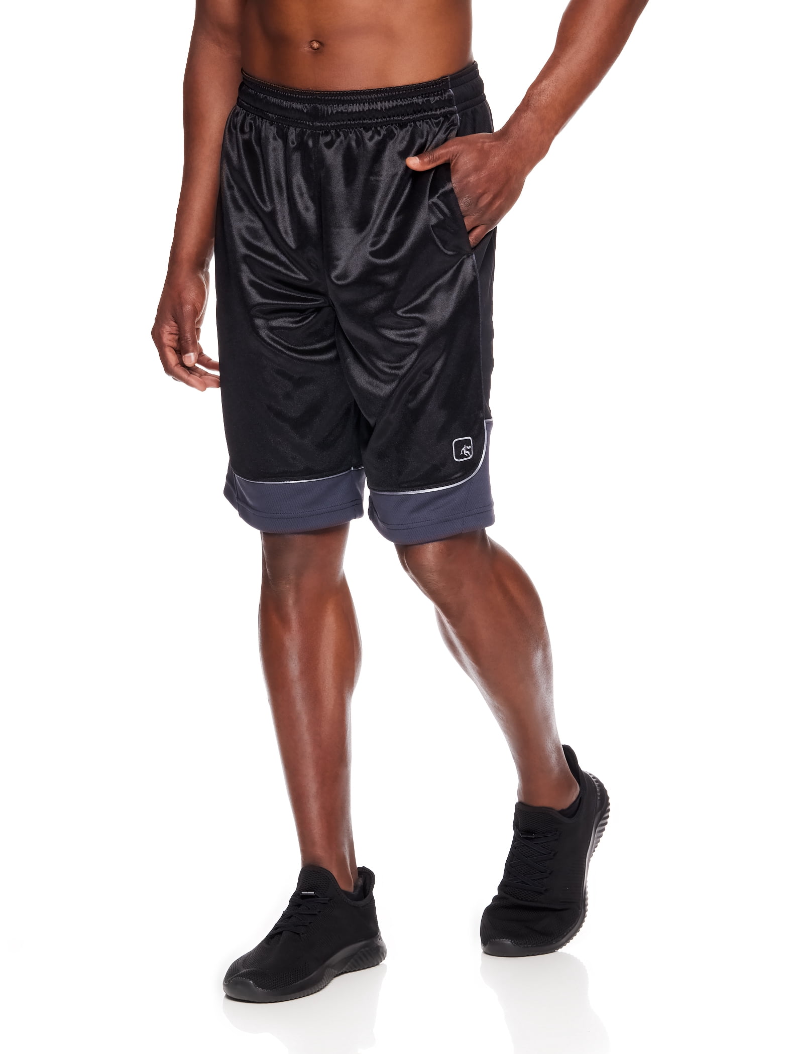 AND1 Men's and Big Men's Active All Courts 11" Basketball Shorts, Up To Size 5XL