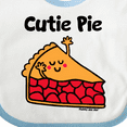 thumbnail image 4 of Inktastic Cutie Pie Boys or Girls Baby Bib, 4 of 4