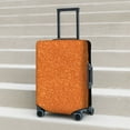 thumbnail image 3 of Wukai Orange Glitter Elastic Luggage Cover: Personalized Protection for Your Suitcase - Fits 19~29-inch, Washable & Durable Travel Companion-Large, 3 of 8
