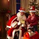 thumbnail image 5 of Gorro de Navidad, gorro de Papá Noel para adultos y niños, gorro de Navidad para fiesta festiva de Navidad (paquete de 6). Afortunado Sencillez, 5 of 5