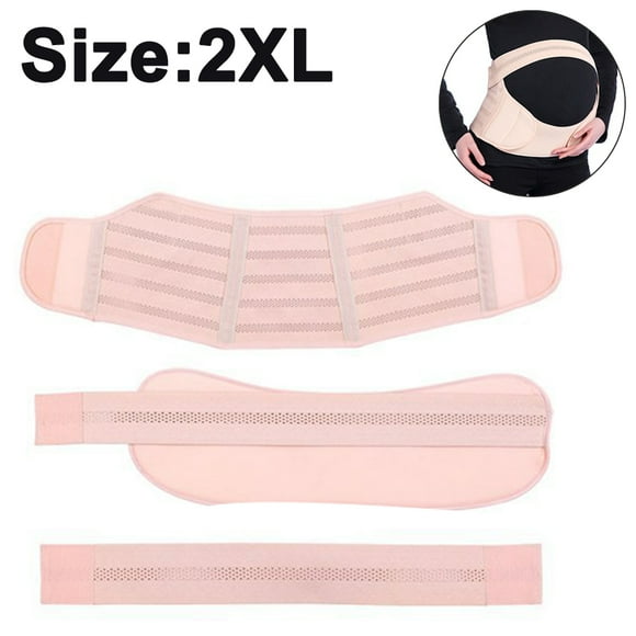 Maternity Belly Band and Abdominal Binder, Breathable Pregnancy Support Belt,Elastic Waist Support, Prenatal Back Brace, Pain Rel