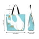 thumbnail image 5 of Easygdp Three White Geese Bolsas Tote para Mujer, Bolsos de Hombro para Viaje, Bolsos de Mano de Gran Capacidad para Compras y Trabajo, 5 of 8