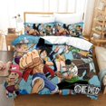 thumbnail image 1 of Parure De Lit Anime Luffy 3D Print Duvet Cover Set Single Print Duvet Bedding Set Bedding Set Soft Parure De Lit Anime Luffy Chopper Lightweight Microfiber Quilt Cover with Zipper Closure Double, 1 of 5