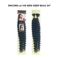 thumbnail image 2 of Ebo Human Hair Blend Braids Encore La Vie New Deep Bulk 24" Inch ( 4 Medium Brown ), 2 of 5