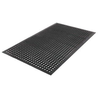 Ktaxon Rubber Floor Mat with Holes, 60 x 36 Anti-Fatigue Non
