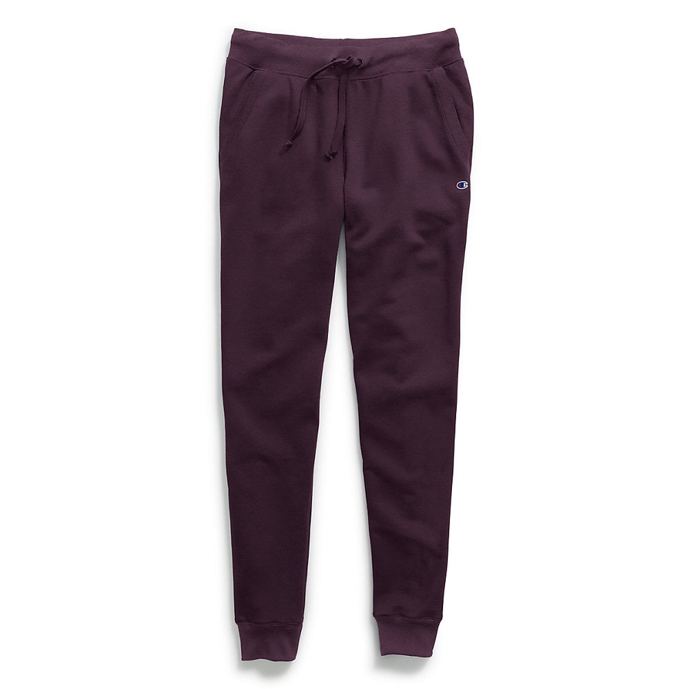 Fleece Jogger Pants Dark Berry Purple 