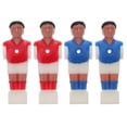 thumbnail image 1 of 4Pcs Rod Soccer Foosball Table Football Man Soccer Player Replacement Parts for 1.4M Table Football (2pcs Red and 2pcs Blue), 1 of 8