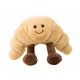 thumbnail image 1 of Muñeco de peluche de 23 cm con forma de croissant sonriente y simulación creativa, para decoración de fiestas, regalo de San Valentín, regalo del día del niño (1 pieza), 1 of 4
