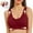 Red, variant on Womens Underwire Bra,Stay Put Evolution Wirefree Plus Sizes Sport White XXL