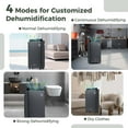 thumbnail image 4 of Costway 4500 Sq. Ft Dehumidifier for Basement with 4 Modes 3-Color Indicator 24H Timer, 4 of 10