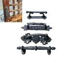 thumbnail image 4 of Guardoinrt Iron Craft Door Handle For Decoration Solid Construction Easy Installation Unique Thick Thick L 7867 1 Pc, 4 of 6