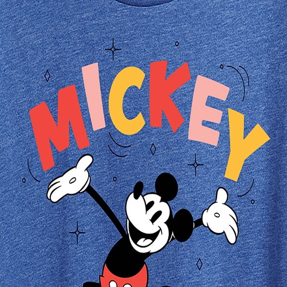 Disney - Mickey - Women's Short Sleeve Graphic T-Shirt