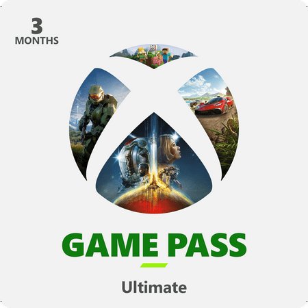 Microsoft - Xbox 3 Month Game Pass Ultimate with Mystery Starfield Collectable
