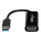 StarTech.com USB VGA (VGA) Adaptateur 3.0 vers - Slim Design - 1920x1200 - Adaptateur - Conforme à la Norme TAA - Type USB A Mâle vers Femelle HD-15 - 7,5 Po - Noir - pour P/N: MXT101MM – image 2 sur 5