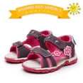 thumbnail image 6 of Ahannie Kids Girls Summer Outdoor Sandals, Toddler/Little Kid Open Toe Beach Sandal Shoes, 6 of 7