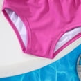 thumbnail image 7 of Tiijoy Girls Two Piece Swimsuit Tie Dye Heart Print Short Sleeve Rash Guard with Brief Bathing Suit, Sizes 1-2, 7 of 7