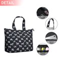 thumbnail image 2 of Blue Cartoon Unicorn Flower Pattern Travel Tote Bags for Women Carry On,Large Weekender Bags for Women Travel,Multi Functional Duffle Bag for Work,Shopping,Sports, 2 of 5