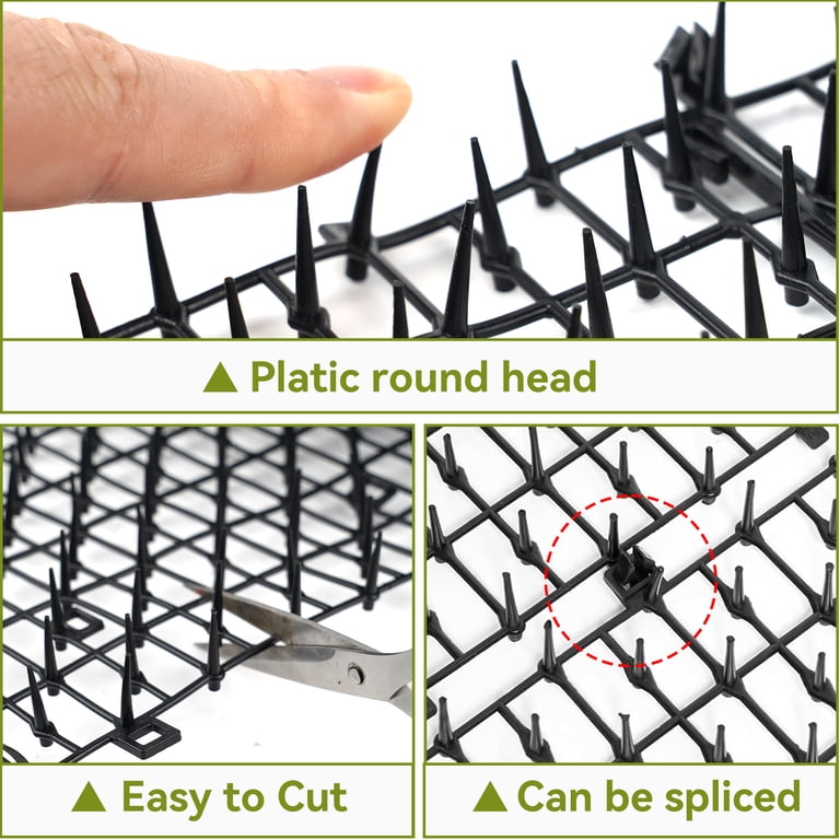 WEPSEN Cat Scat Mat with Spikes, 12" x 13' Deterrent photo 3