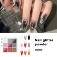 thumbnail image 3 of 1 Box 9-color Nail Mirror Powder Set Create Stunning Chrome Nails Pearlescent Matte Shine Mirror Powder, 3 of 10