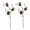 2pcs, variant on Happydeer 1/2/3Pcs Halloween Pumpkin Branch Spooky Black Artificial Tree Branch Home Office Holiday Party Indoor Outdoor Fake Plants Pick Decoration (2pcs)