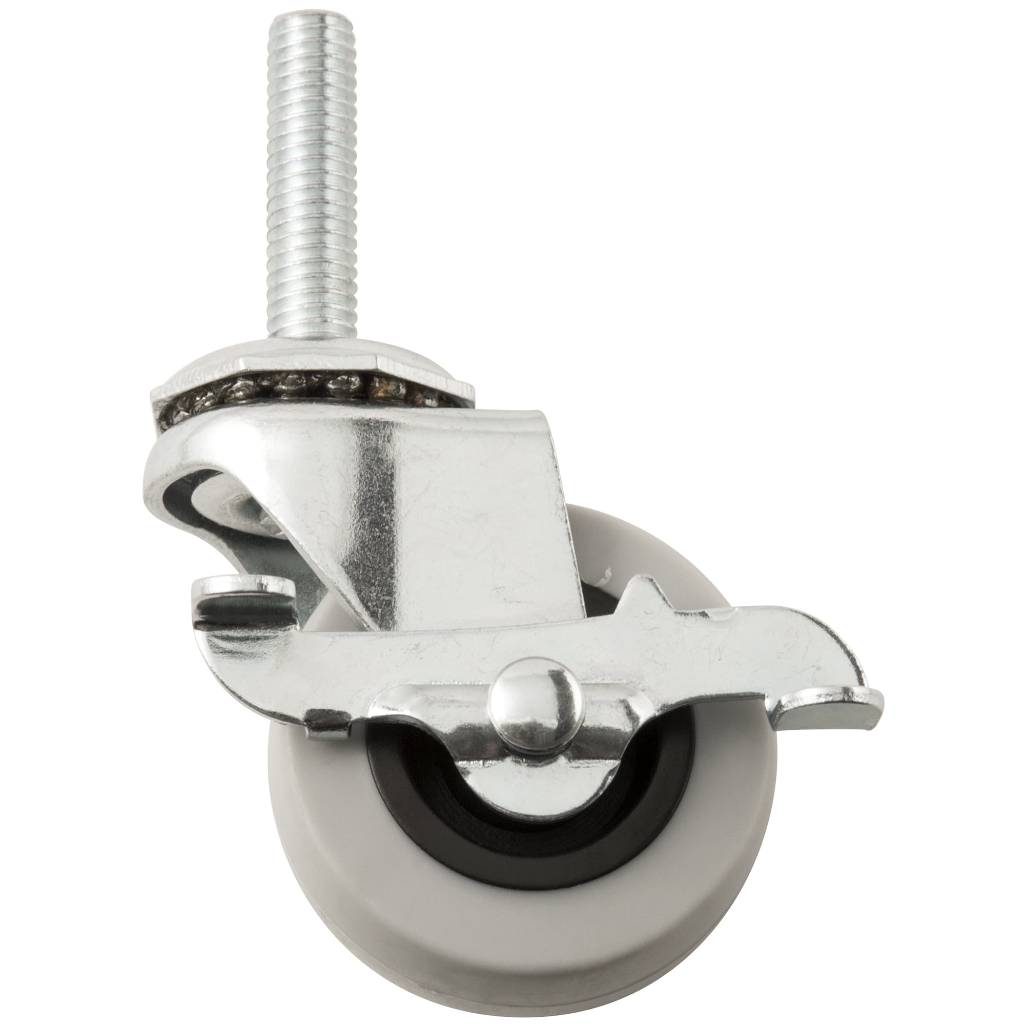 Super Sliders 2' Non-Marking Thermoplastic Rubber Stem Caster 80 lb. Load Capacity