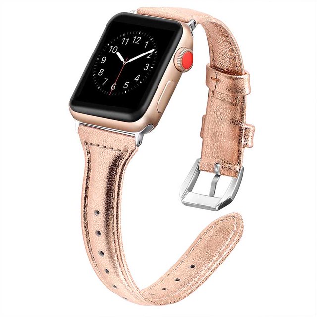 Extensibles Correa De Cuero Para Relojes Apple Watch 38/40/40/42mm - Alta Calidad Levamdar 2033273-10