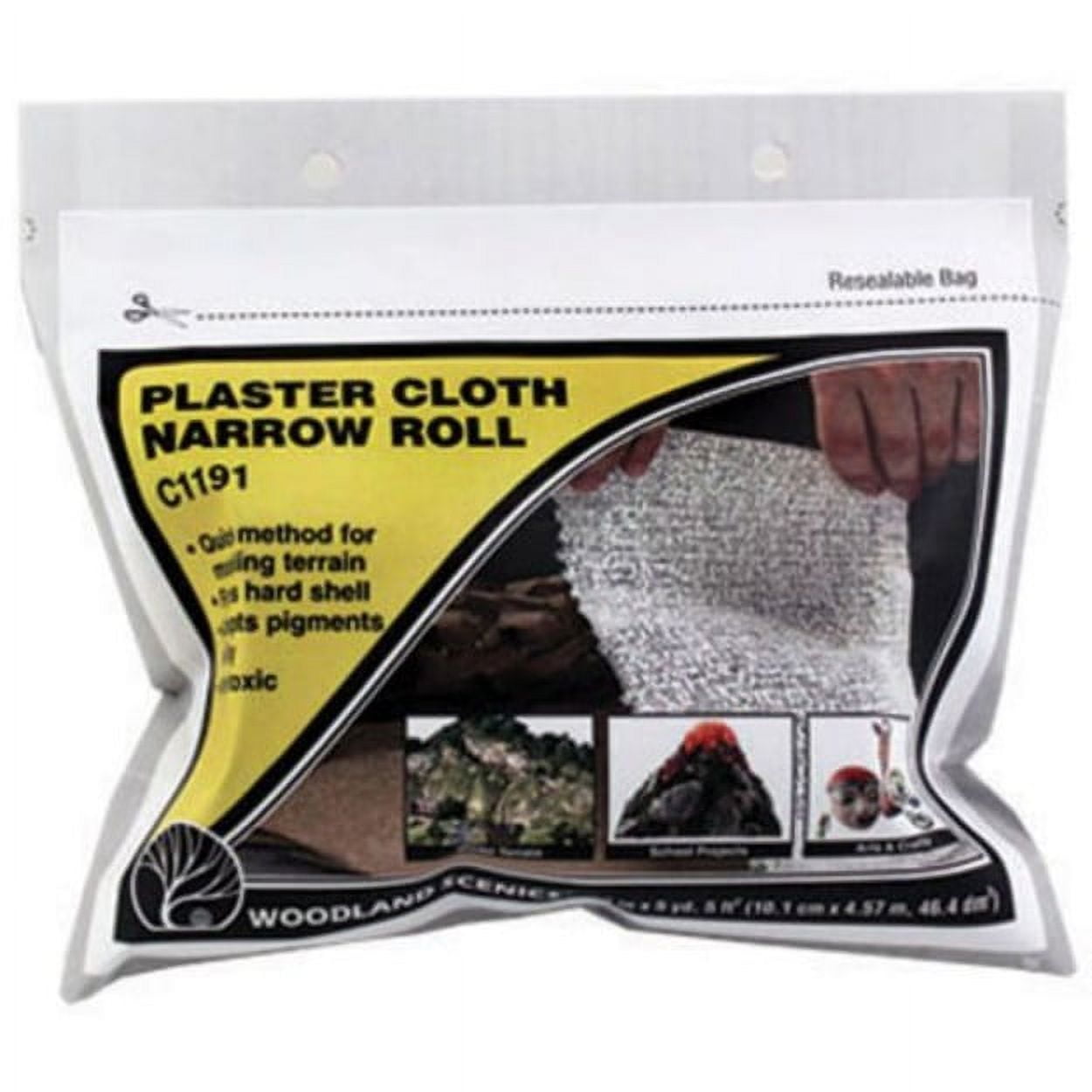 Woodland Scenics (C1203) Plaster Cloth Roll