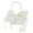 E, variant on Wedding Flower Baskets for Girls,Hand-held Lace Romantic White Flower Baskets for Flower Bride/Kids Decor Wedding Ceremony Party Accessories E