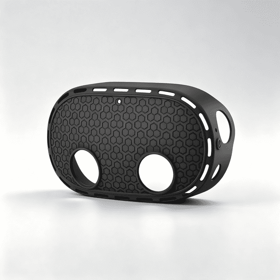 For VR Headset Protective Cover All In One Shockproof Anti Scratch VR Black Soft Protector Silicone Compatible with Meta Quest 3S