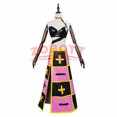 thumbnail image 5 of Disfraz de Cosplay de Trish Una, peluca rosa, Anime Jojo's Bizarre Stone Ocean Adventure, ropa interior de Trish Cicciolina, vestido, collar, uniforme, 5 of 5