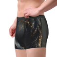 thumbnail image 2 of Pofeuu Black And Gold White Horse Print Men’s Boxer Briefs, Moisture-Wicking Underwear, Regular,Trunk-X-Large, 2 of 5