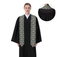 thumbnail image 4 of Kdxio Moose Squirrel owls tree Graduation Stole Class, Graduation Sash, Unisex Adult 36" Academic Commencements-Flattened, 4 of 7