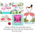 thumbnail image 2 of Valentine's Flamingo 3D Pop-up Greeting Card, 2 of 5