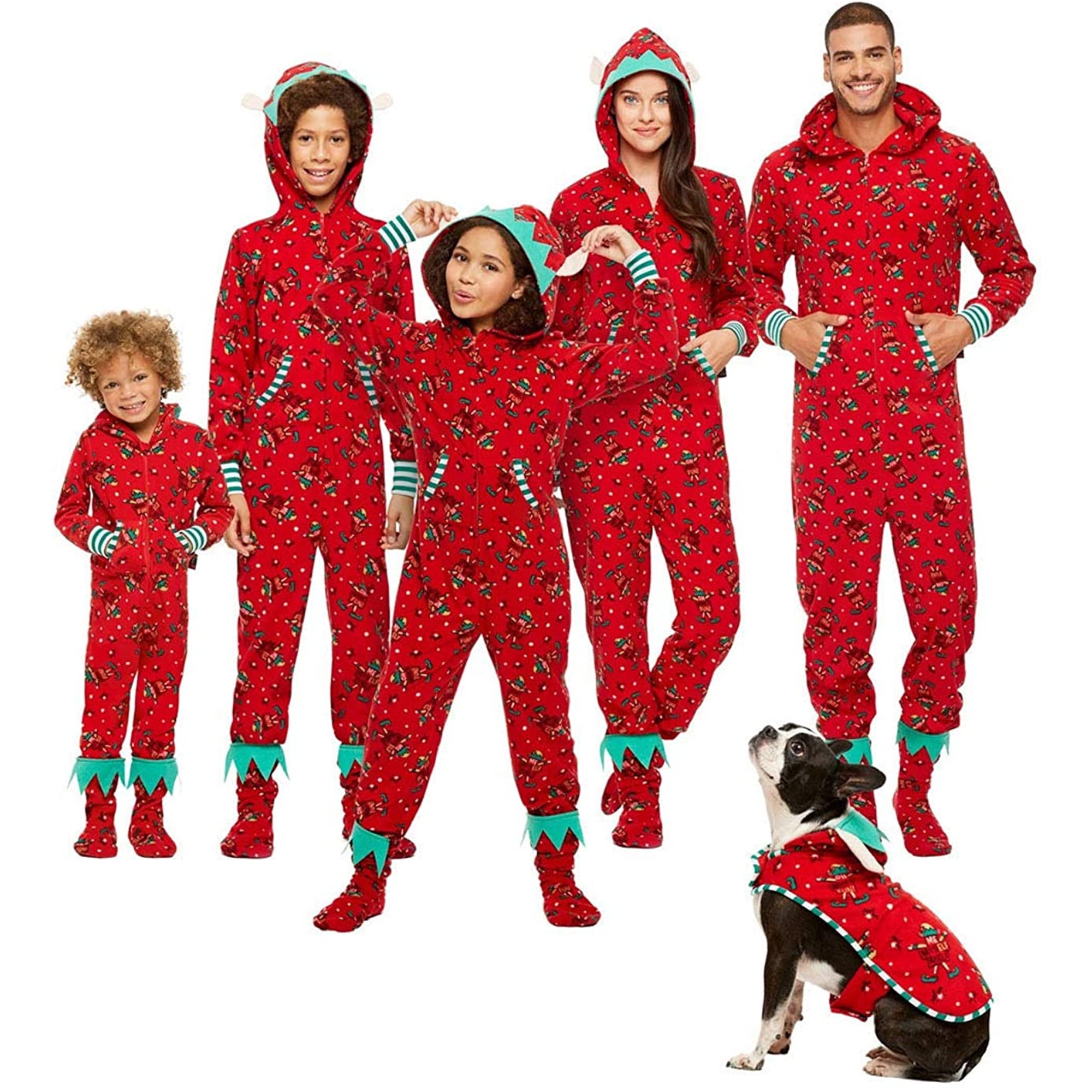 Xingqing - Family Matching Jumpsuit Christmas Xmas Pajamas ...