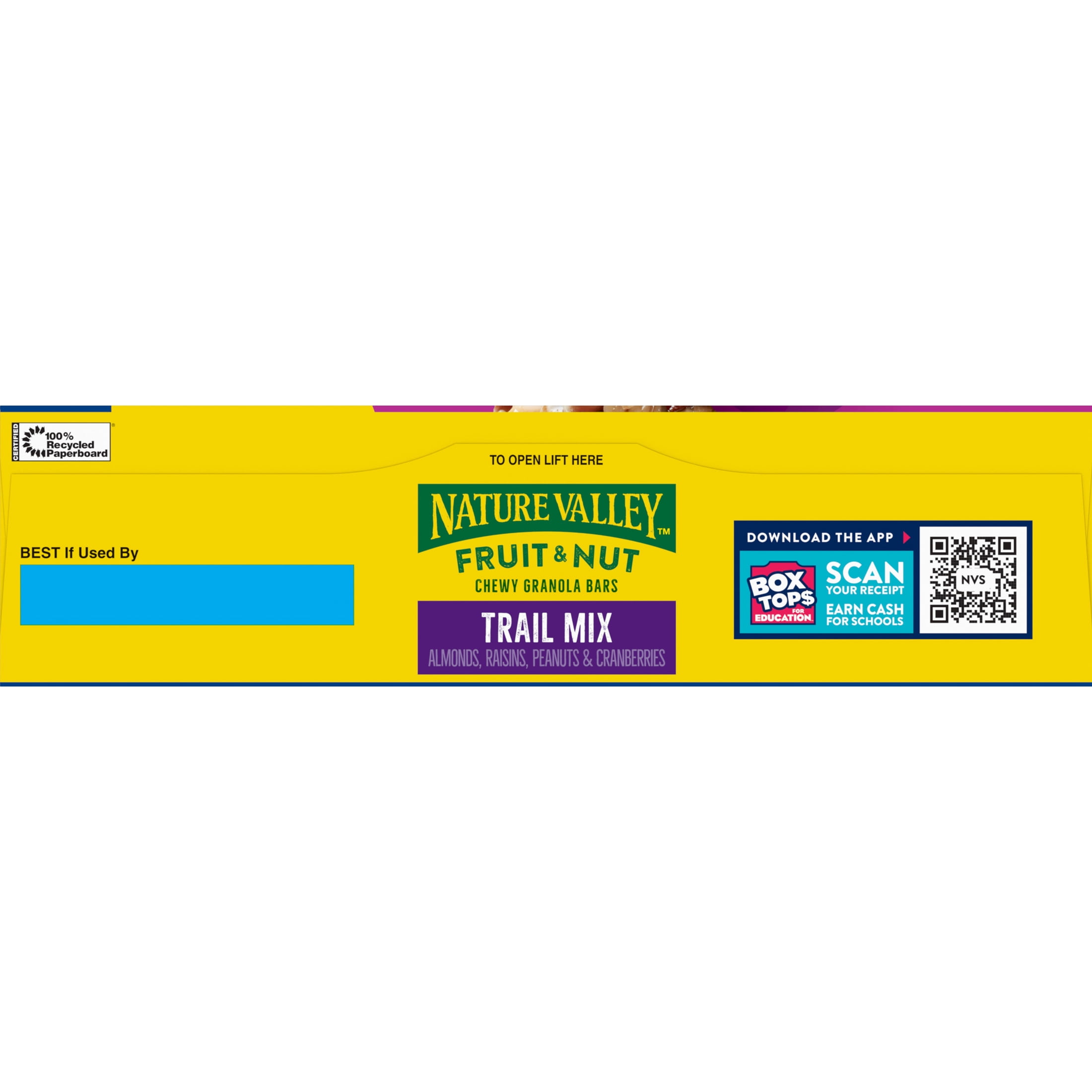 (8 pack) Nature Valley Chewy Fruit and Nut Granola Bars, Trail Mix, 15 Count, 18 oz