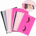 thumbnail image 5 of 100PCS Eyelash Makeup Bags - Waterproof Plastic Makeup Bags with Zipper, Toiletry Pouch Cosmetic Bags for Clients, 5 of 7
