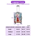 thumbnail image 5 of Merry Christmas Golden Retriever Enjoys Woofmas Winter Xmas Holiday Travel Luggage Cover Goldens Dog Lover Gifts Idea Suitcase Dust Protective Decor - 02022, 5 of 5