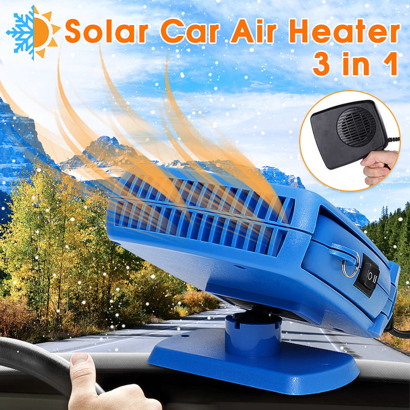 200 Watt Safe Car Adjustable Heating Heater Hot Fan Defroster Demister DC 12V 