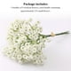 thumbnail image 4 of Ramo de flores artificial Advancent para decoración de boda con 9 flores plástico decoración verde, 4 of 6