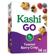 Kashi GO Toasted Berry Crisp Breakfast Cereal, 14 oz Box