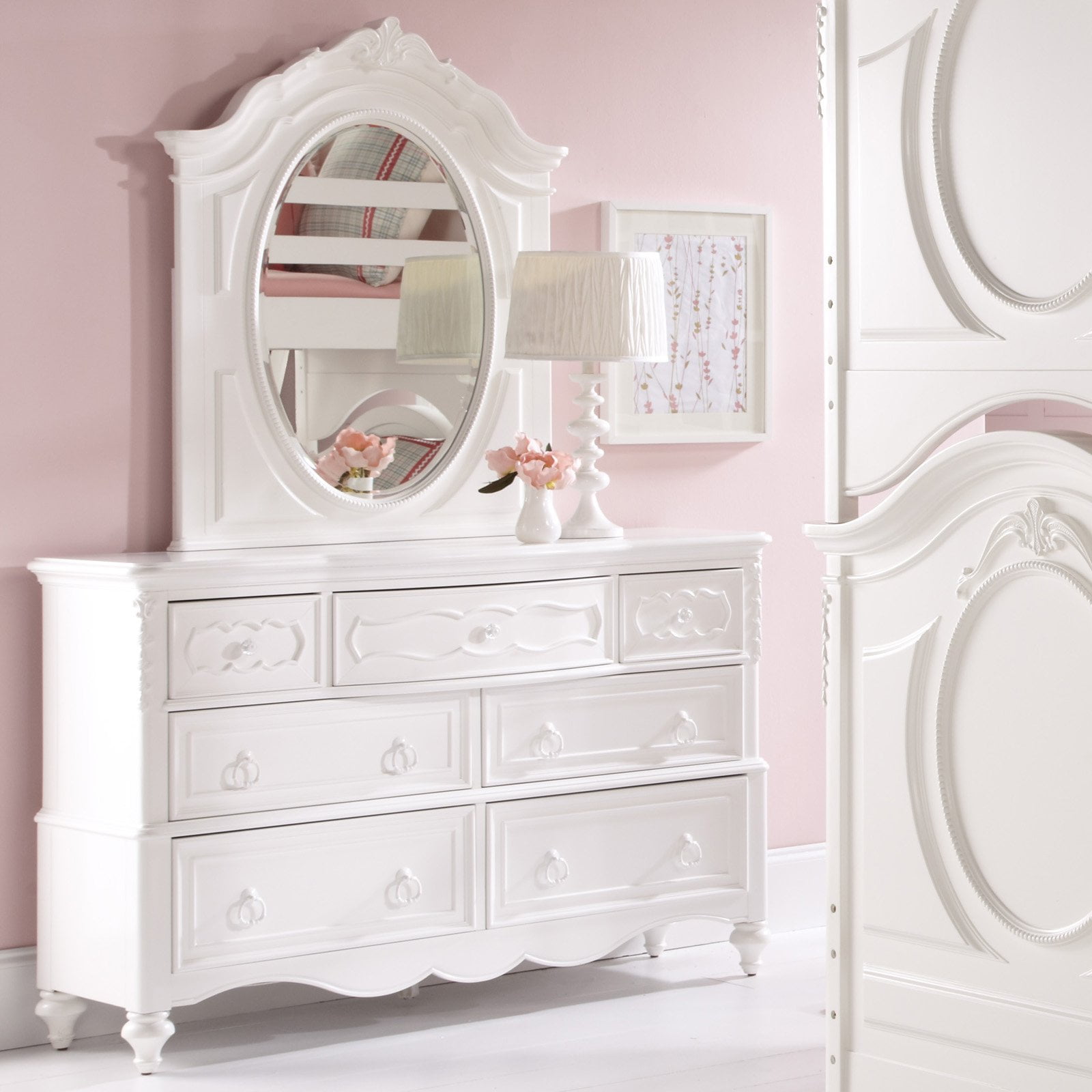 white dresser for girls