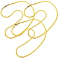 thumbnail image 1 of cadenas finas GoldLuve 3Pzas Oro 50cm 6mm de grosor., 1 of 4