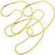 thumbnail image 1 of cadenas finas GoldLuve 3Pzas Oro 50cm 6mm de grosor., 1 of 4