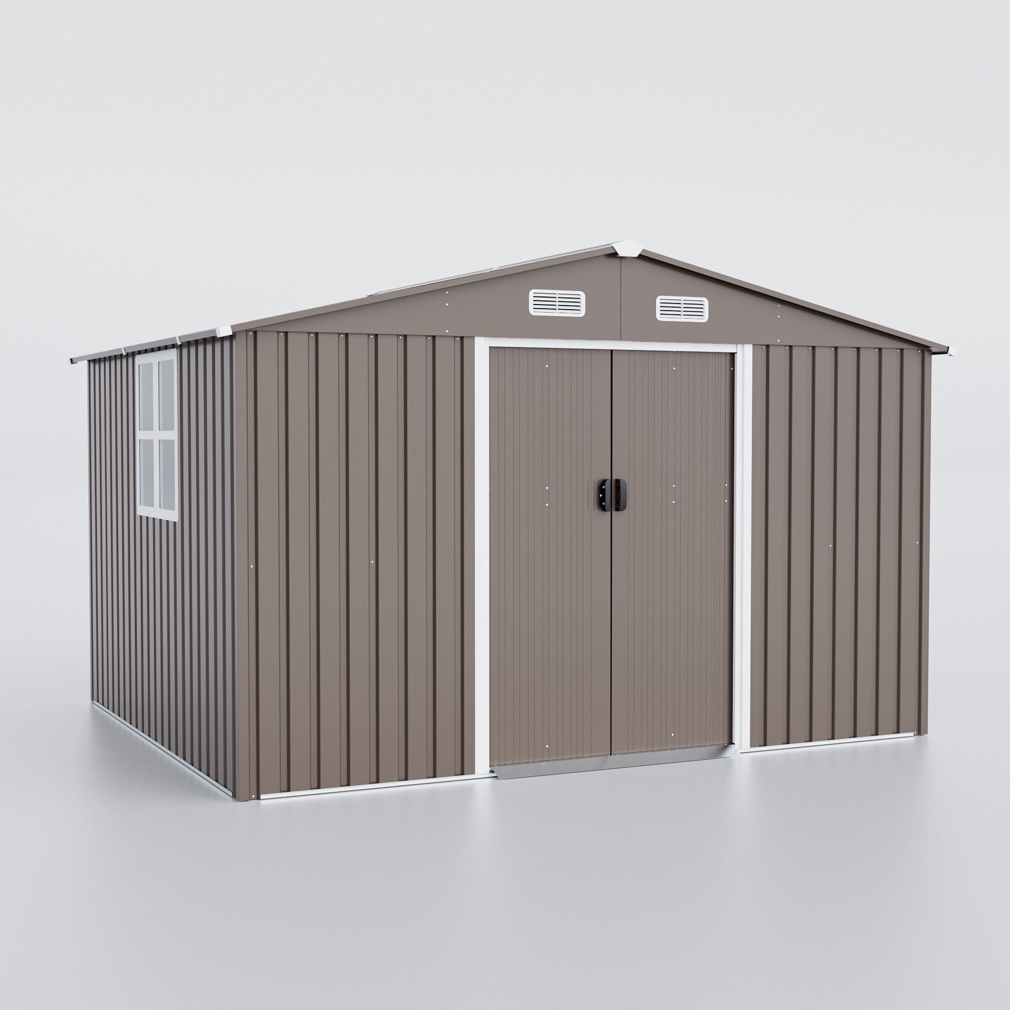 Gotland 10 x 8 FT Metal Tool Storage Shed - Waterproof Outdoor