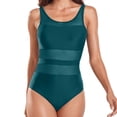 thumbnail image 1 of Meichang Maillots de Bain une Pièce pour Femmes Grande Taille Liquidation Contrôle du Ventre Maillot de Bain Régulier Aguichant en Maille Transparente Rehausseur, 1 of 9