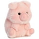 thumbnail image 1 of Muñeca de peluche animal pequeño cerdo rosa 1 paquete 18 cm, 1 of 5