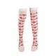thumbnail image 1 of Guardurnaity 1 par de calcetines, suministros para fiestas, calcetines hasta la rodilla, bonitos patrones, regalo del Día de San Valentín, mangueras Medias corazón de bigote Guardurnaity AP009348-18, 1 of 6